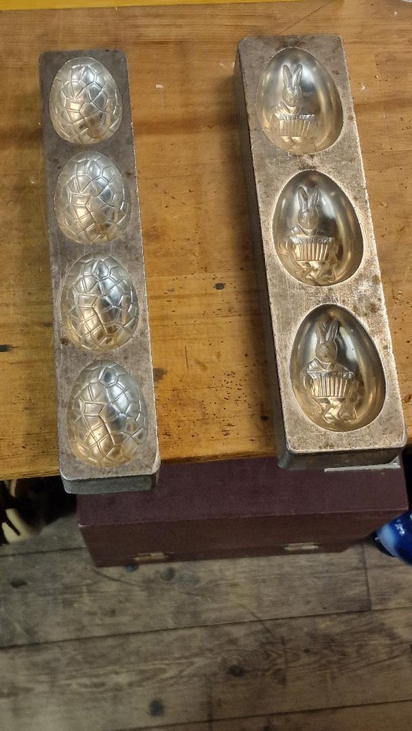 Vintage chocolate moulds