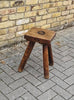 19th Century Brutalist Stool