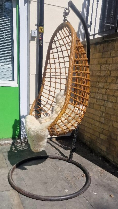 1970s Bamboo Hanging chair