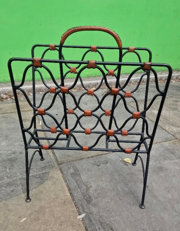 Jacques Adnet Magazine rack