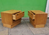 1980s 2x Bedroom cabinets