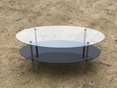 Glass French Coffee Table