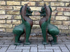 Vintage pair of Foo dogs