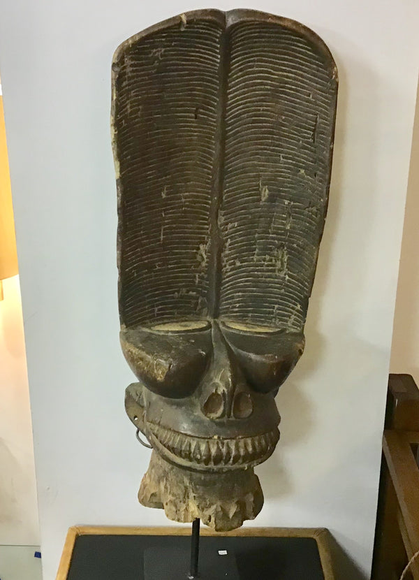 Bamileke Batcham Chair Headdress Mask Cameroon