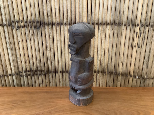 African  Tribal Art, Luba statue from democratic republic of congo