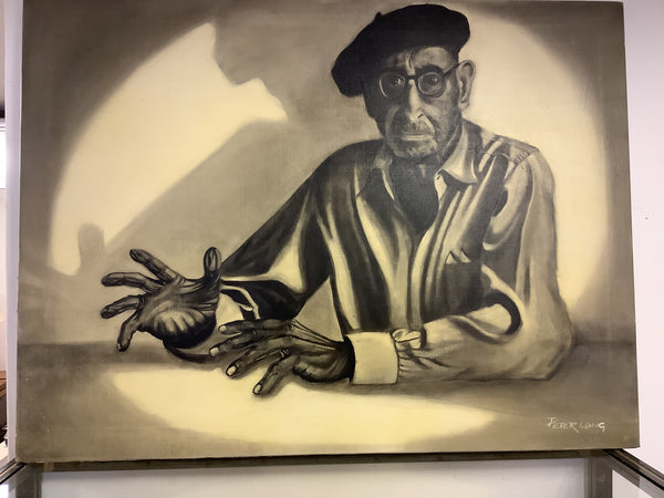 I Igor Stravinsky oil painting by Peter Long