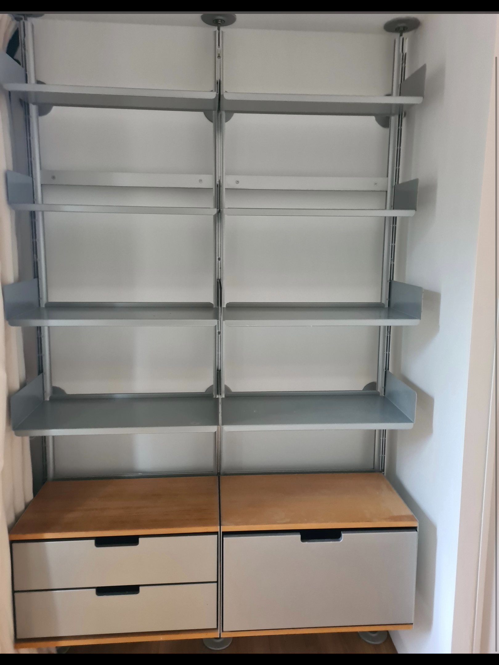 German 606 Modular Shelving System by Dieter Rams for Vitsoe, 1960s Bleu Furniture