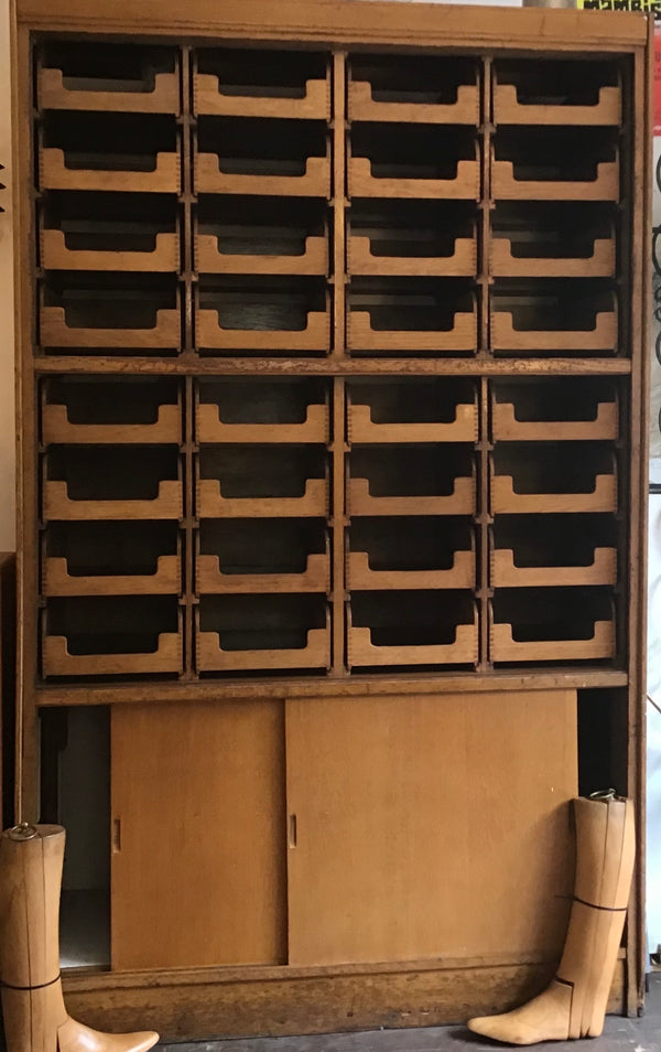 Vintage haberdashery cabinet