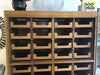 Vintage haberdashery cabinet