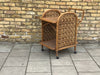 1970’s Bamboo drinks trolley. SOLD
