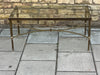 French Hollywood Regency Maison Jansen Style Brass & Glass Coffee Table c.1970