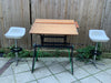 PAOLO PARIGI DRAWING TABLE OR DESK ARCHITECTURAL CONSTRUCTION 1975 ITALY