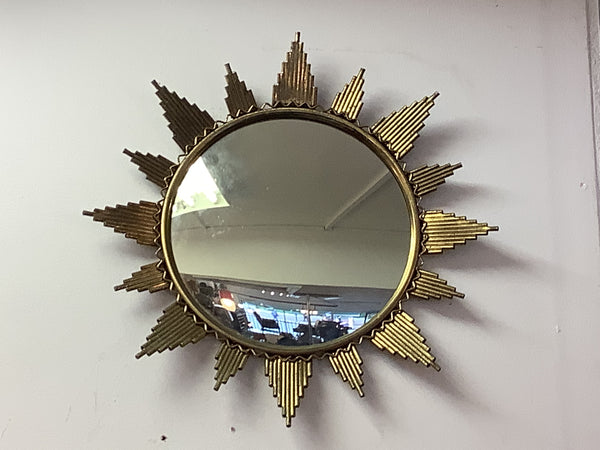 1950’s Sunbrust mirror. SOLD