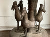 BENIN BRONZE - GORGEOUS COCKERELS