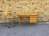Fritz Hansen  Series 7 by Arne Jacobsen Wood Swivel Office Chair