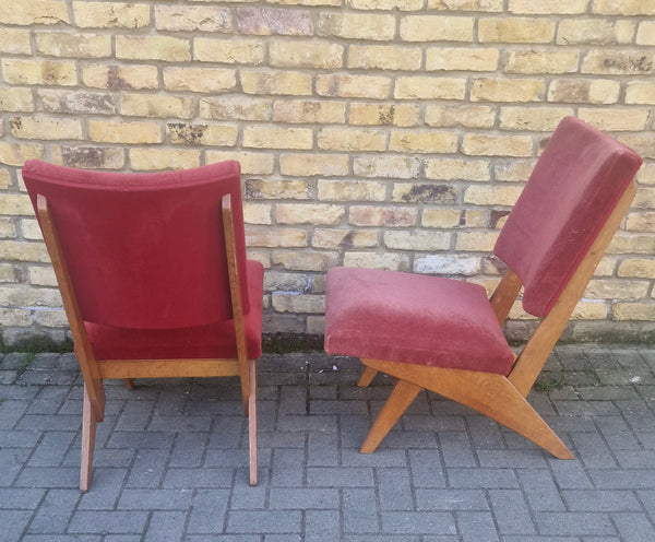 A Pair of Scandinavian armchairs