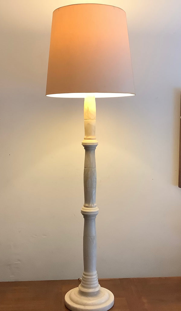 Vintage Alabaster standing lamp