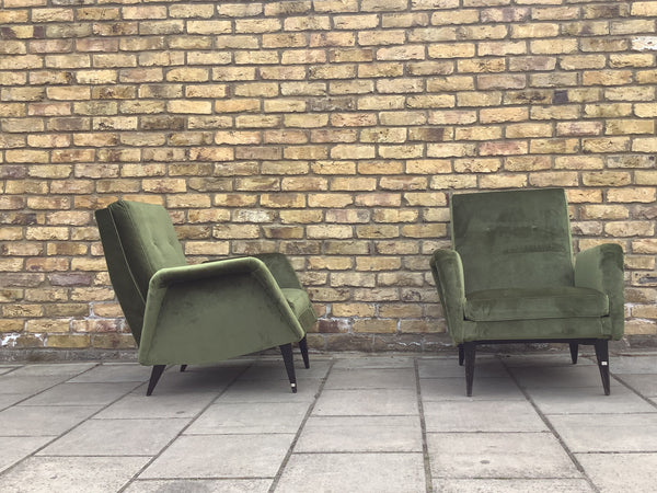 1950’s reupholstered French. Armchair SOLD