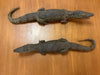 Pair of TAXIDERMY CROCODILES