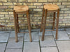 A pair of 1960’s French organic Breakfast stools