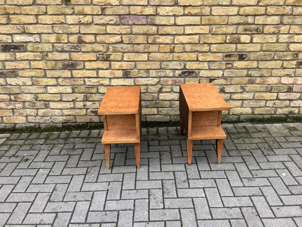 1930’s French bedside cabinets