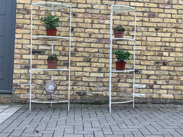 1960’s  A pair of plant stands. SOLD