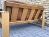 1960’s Asko 3 seater sofa 'Bonanza' 3 seater sofa in solid oak by Esko Pajamies for Asko, Finland 1960s