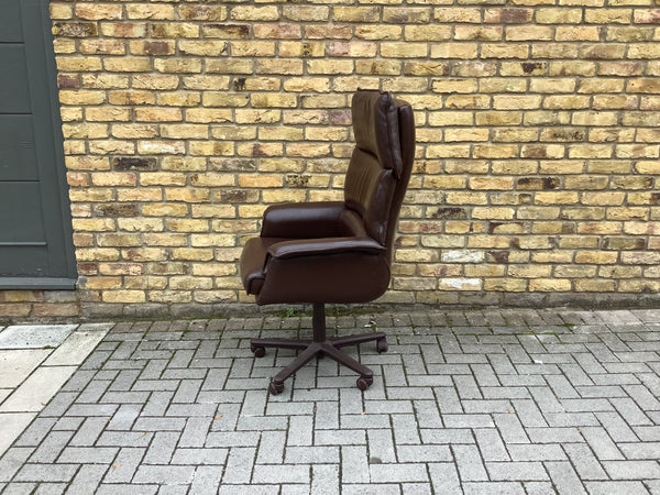 Vintage leather office chair