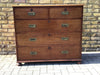 Campaign chest of draws Victorian.   SOLD