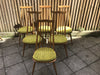 1960’s Ercol dinning table 6 chair SOLD