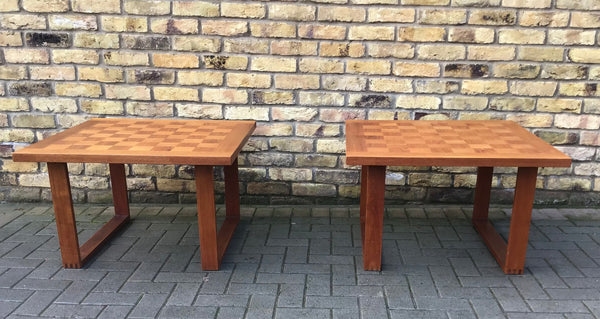 1960’s France &Son chess coffee table