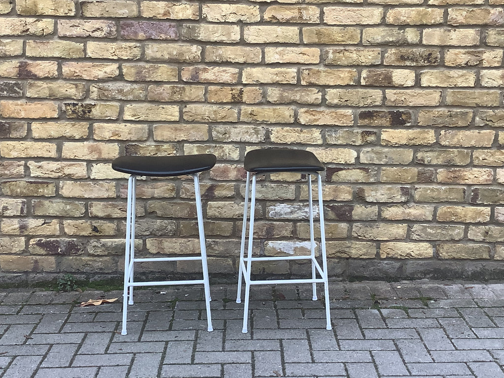Pair Kandya Stools by Frank Guille. SOLD