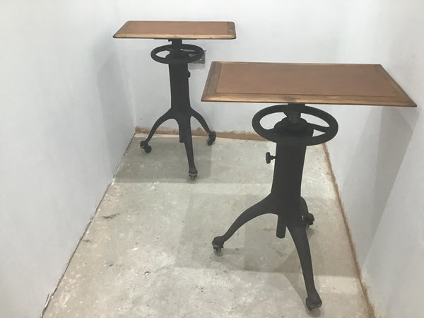 1950’s French Opticians adjustable table