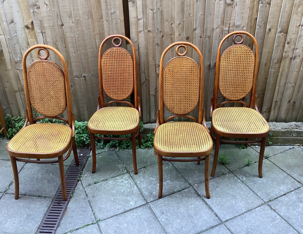 Thonet No. 17 Dining Chairs Set of 4