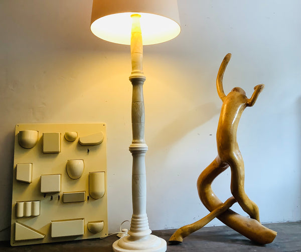 Vintage Alabaster standing lamp