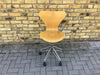 Fritz Hansen  Series 7 by Arne Jacobsen Wood Swivel Office Chair