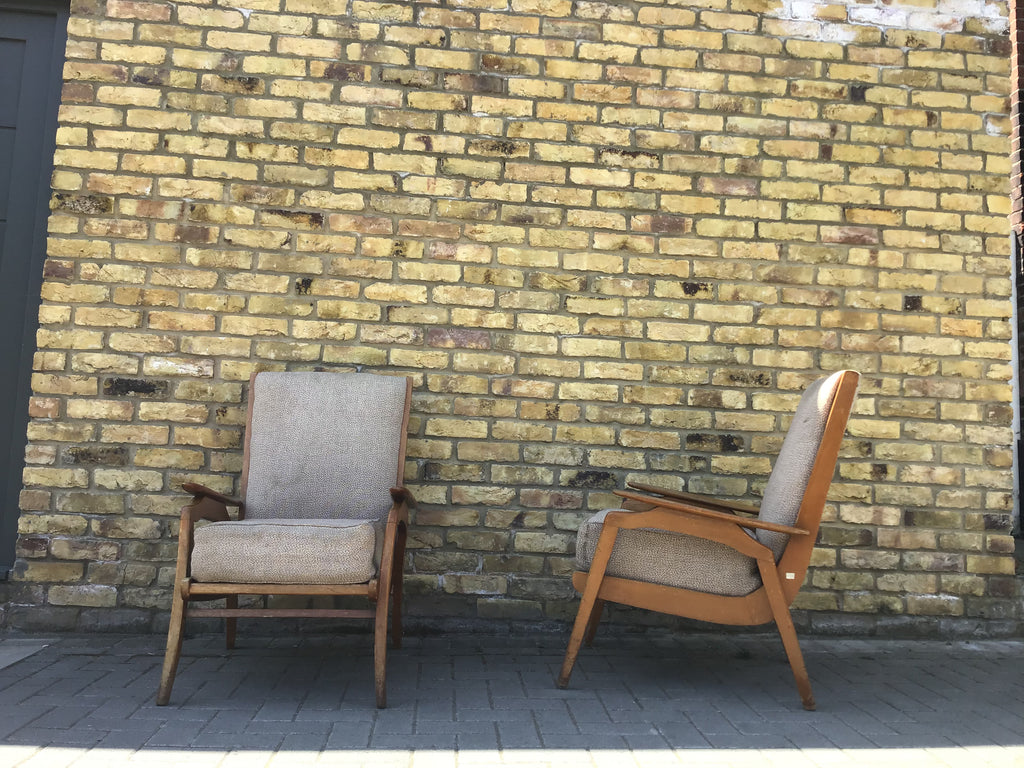 1960’s Pair of armchairs. SOLD