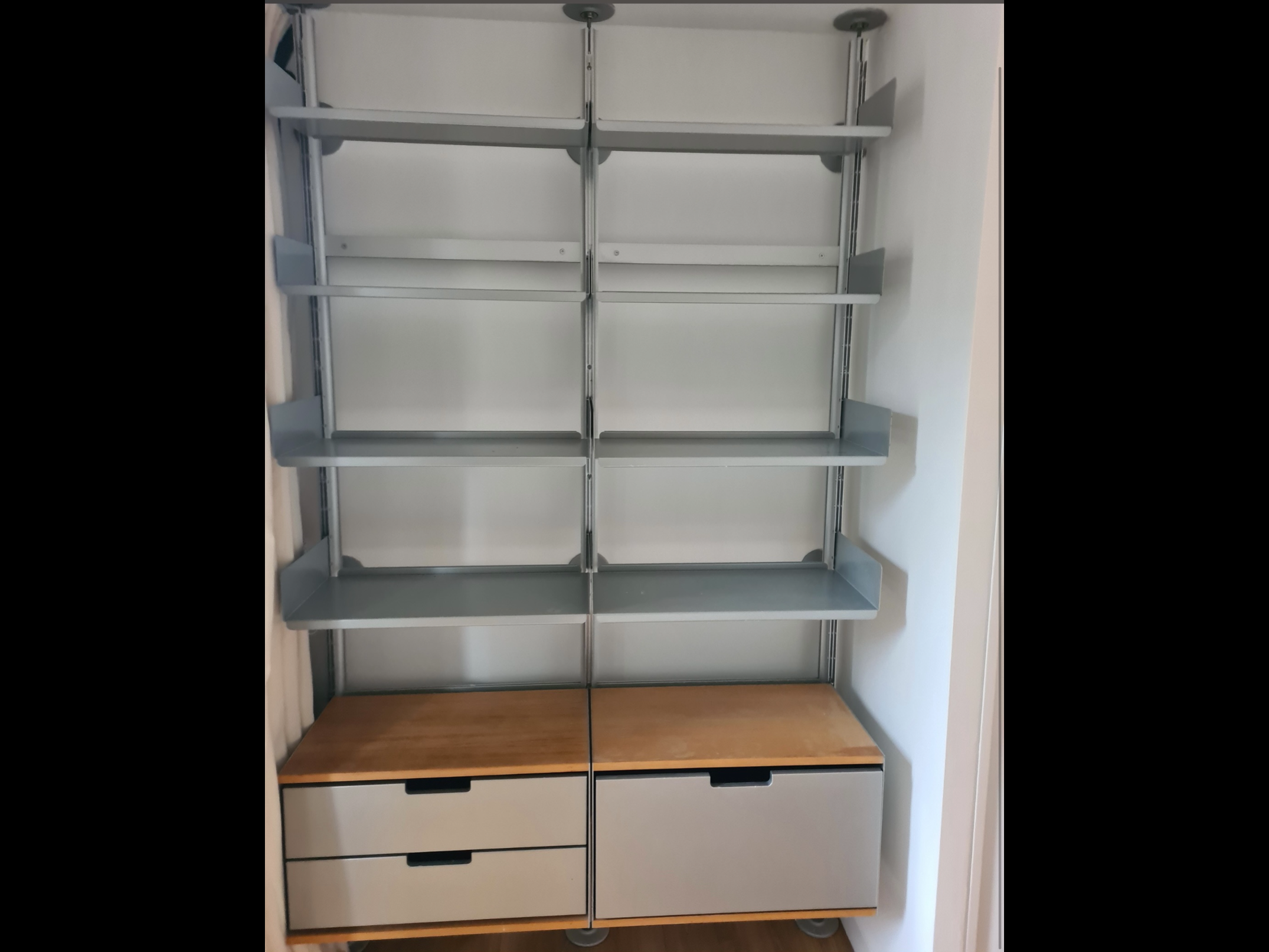 German 606 Modular Shelving System by Dieter Rams for Vitsoe, 1960s Bleu Furniture