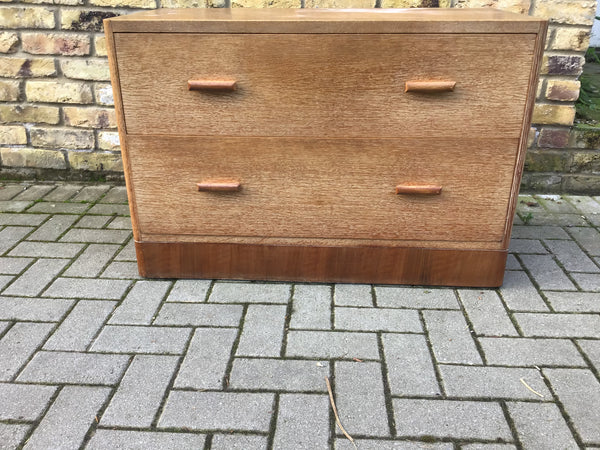 1930’s oak chest of draws SOLD