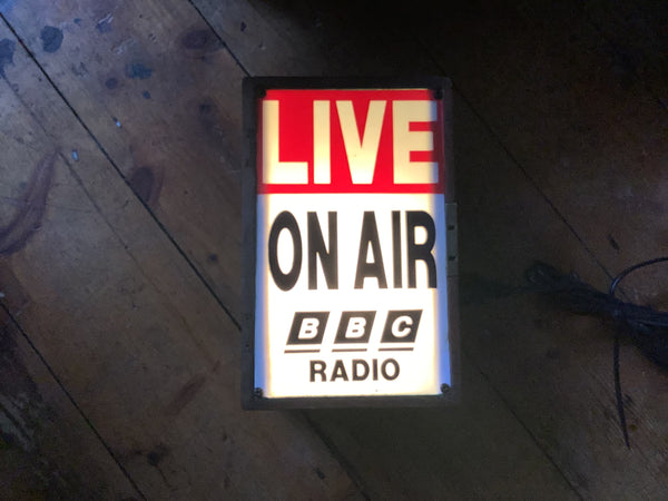 Live On Air Lamp