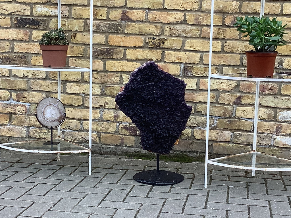 Large purple Amethyst crystal