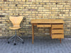 Fritz Hansen  Series 7 by Arne Jacobsen Wood Swivel Office Chair