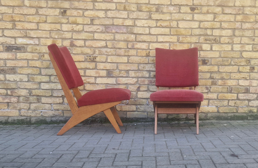 A Pair of Scandinavian armchairs