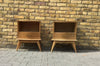 1950’s French bedside cabinets.   SOLD