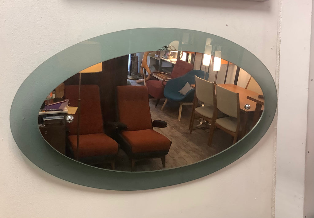 Midcentury modern Italian wall mirror