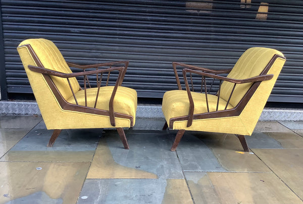 1950’s German pair of armchairs