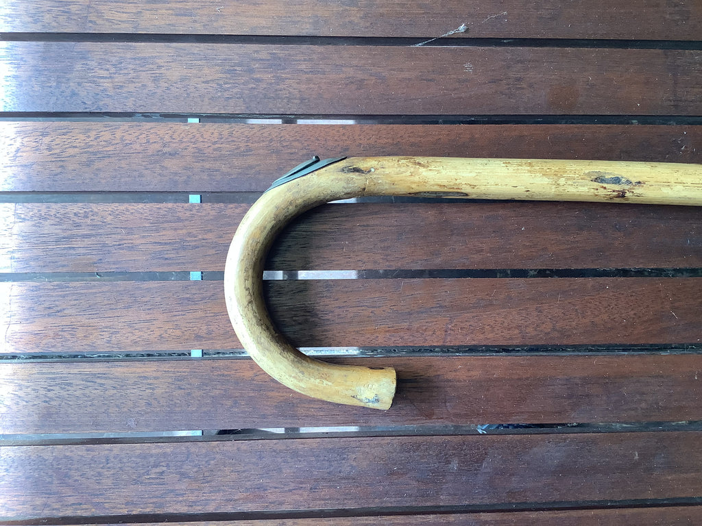 Antique English Bamboo Walking Stick/Cane Horse Measuring