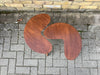 A pair of Vintage 1960’s  Kidney Shaped Side Tables.  SOLD