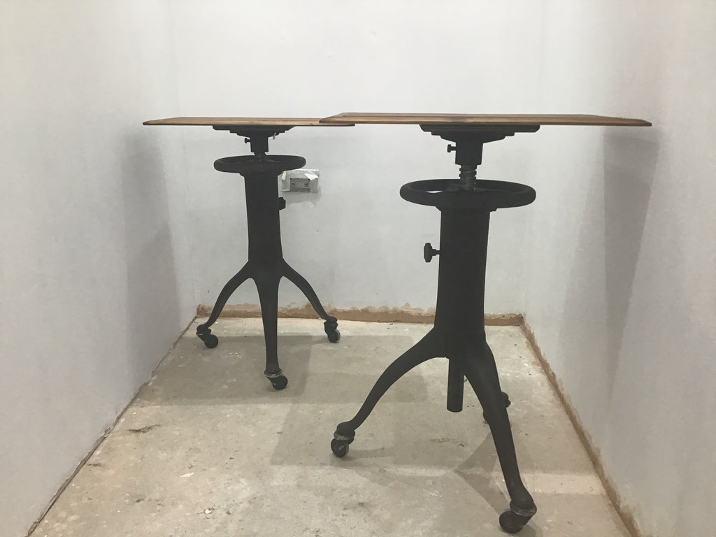 1950’s French Opticians adjustable table