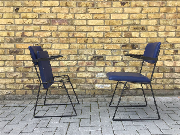 1960’s Ernest race Auditorium chairs